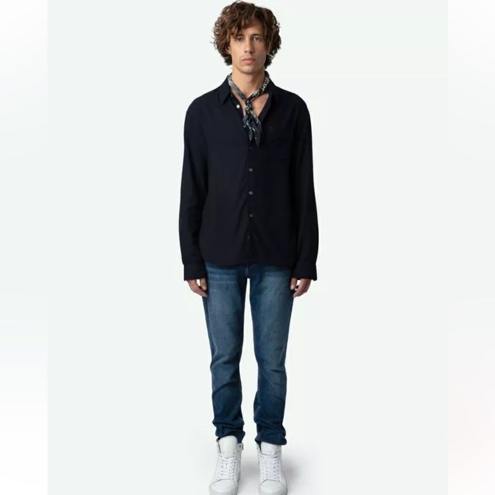 $248 Zadig & Voltaire Tyrona Shirt NWT XL